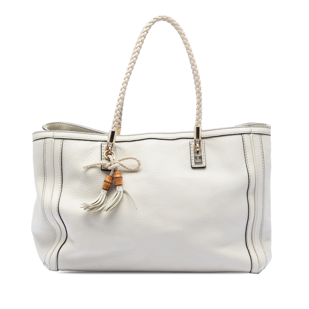 Pre-Loved Gucci Calfskin Bella Tote